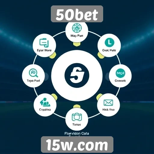 Análise das funcionalidades do site 50bet